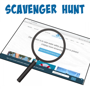 Website Scavenger Hunt on www.ColinsHope.org