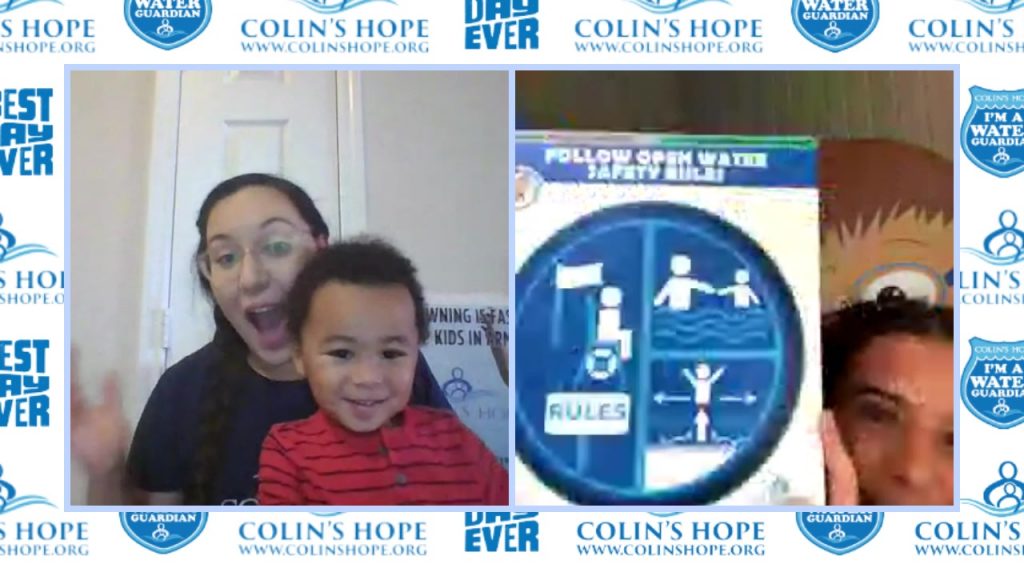 Water Safety Bingo with Alexander, Take 1 Colin's Hope